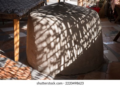 Close-up Shot Of Ancient Eastern Oven