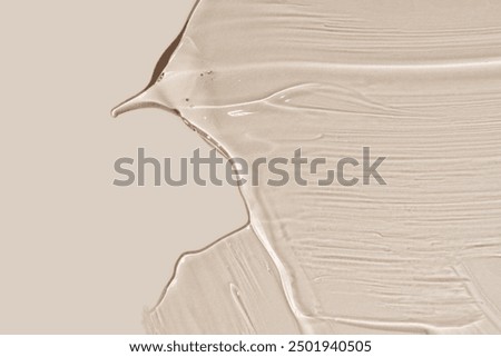 Similar – Image, Stock Photo Cosmetic smears and translucent globes on a soft blue background