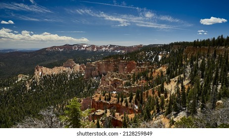 A Closeup Shot Of The Bryce Canyon Of Zion National Park On A Sunny Day In Utah, United States