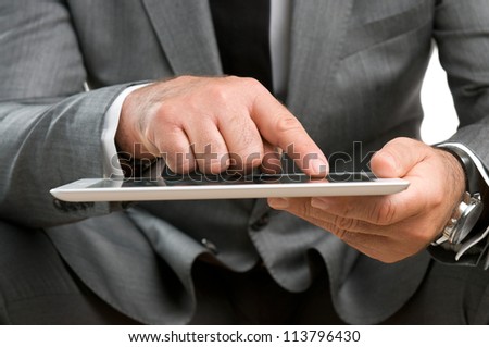 Similar – Image, Stock Photo Detail of tap with Water Flowing Strongly