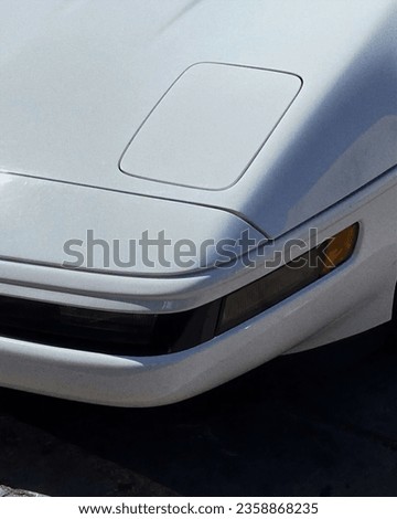 A closeup shot of a Chevrolet model Corvette C5