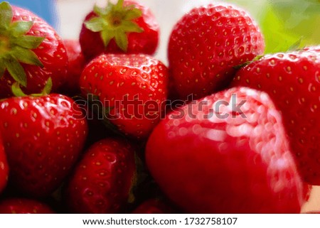 Similar – strawberries Food Fruit