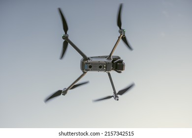 A closeup shot of a Mavic 3 Drone