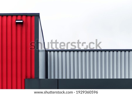 Similar – Building red Style Design