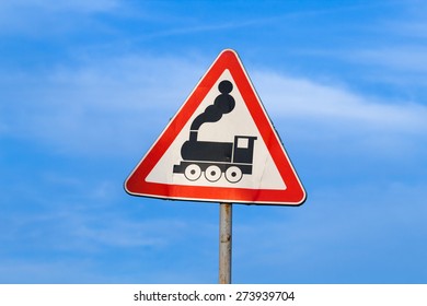 Level Crossing Without Barrier Gate Ahead Images Stock Photos Vectors Shutterstock