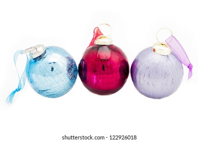 plain christmas bulbs