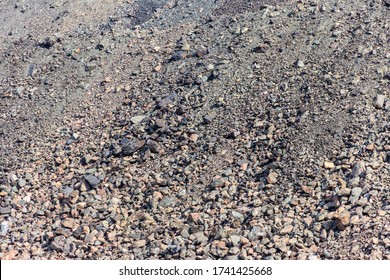 Close-up Of A Slag Heap Of Iron Ore Quarry