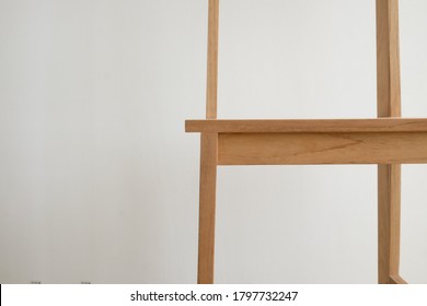 Closeup Solid timber joint, junction on white background - Shutterstock ID 1797732247