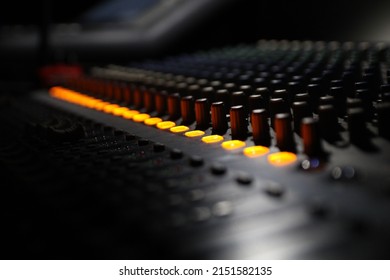 A Closeup Of The Soundboard  Selected Focus 