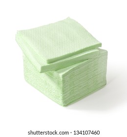 Close-up Of A Stack Of Paper Napkin Sgreen Kitchen