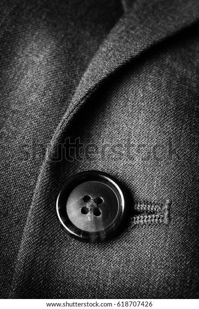 Closeup Suit Buttons Business Formal Wear Stock Photo (Edit Now) 618707426