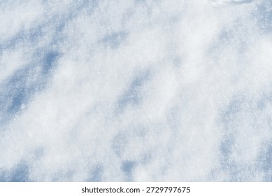 A close-up texture of falling snow, each flake distinct and beautiful. Abstract winter background