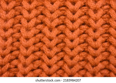 Close-up Texture Knitted Fabric, Macro Photography