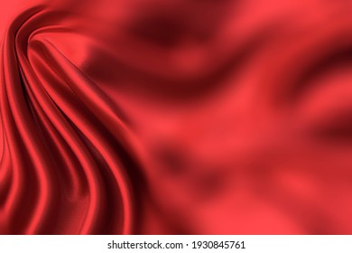 Close-up texture of natural red or orange fabric or cloth in same color. Fabric texture of natural cotton, silk or wool, or linen textile material. Red and orange canvas background. - Powered by Shutterstock