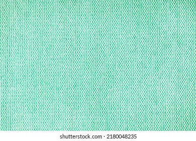 Close-up texture of natural turquoise coarse weave fabric or cloth. Fabric texture of natural cotton or linen textile material. Blue canvas background. Decorative fabric for upholstery, furniture - Shutterstock ID 2180048235