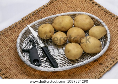 Similar – young fresh potatoes