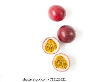 Closeup Top View Passion Fruit On Stock Photo 713126521 | Shutterstock