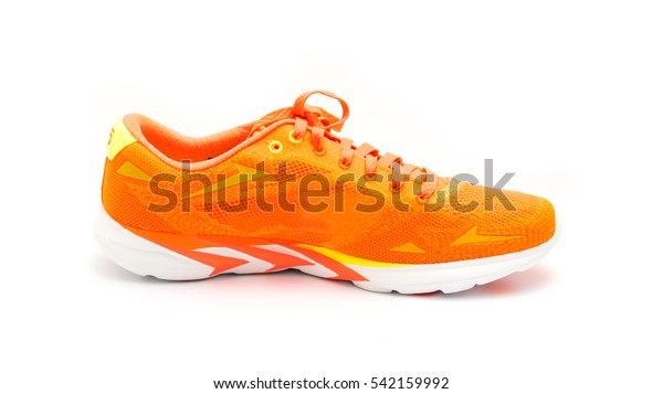 Closeup Top View Running Shoes Men Stock Photo (Edit Now) 542159992