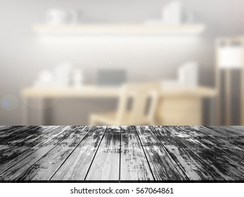 Closeup Top Wood Table Blur Background Stock Photo 567064735 | Shutterstock