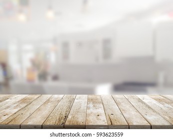 Closeup Top Wood Table Blur Background Stock Photo 577798759 | Shutterstock