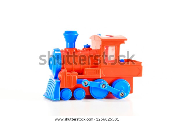 Closeup Toy Train Stock Photo 1256825581 | Shutterstock