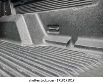 Closeup Of Truck Liner Texture Background.