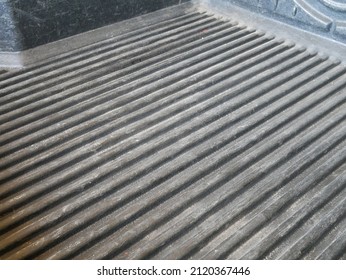 Closeup Of Truck Liner Texture Background.	