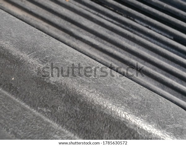 closeup of truck liner\
texture background.
