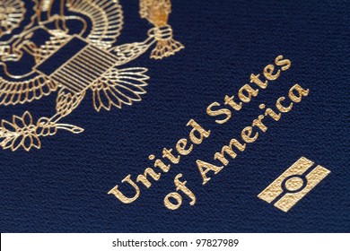 Close-up Of Us Passport