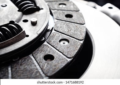 Closeup Vehicle Clutch Plate Disc