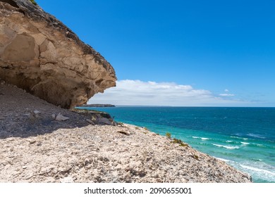 Close-up View Of The Gypsum Rocks Near The Stenhouse Bay, Inneston Park, Yorke Peninsula, South Australia