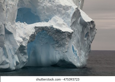 Closeup View To The Iceberg In The Drake Passage