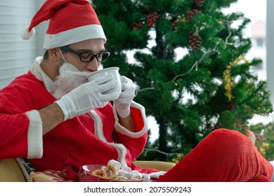 santa smoking crack