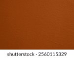 Close-up view of a textured surface painted in a solid, reddish-brown color.