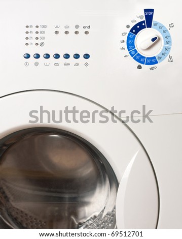 Similar – Image, Stock Photo button Industry Door
