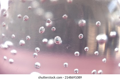 Close-up of water bubbles, suitable for background applications