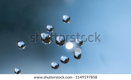 Similar – Image, Stock Photo fluid Water Drops of water