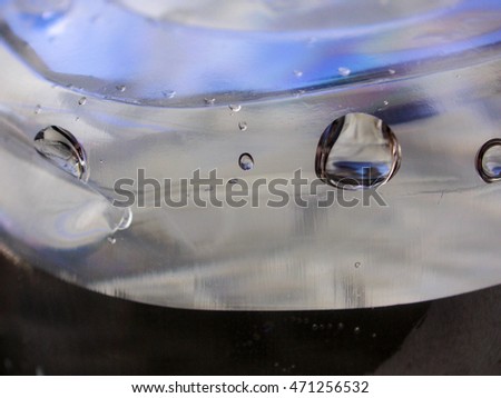 Closeup of a Water in a Plastic Bottle