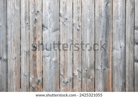 Close-up of Weathered Grayish Wood Plank Texture
