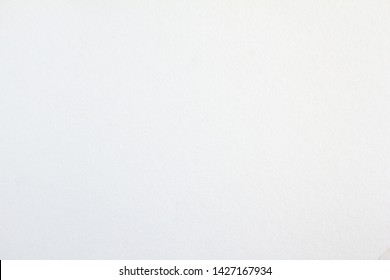 Closeup White Blank Thick Paper Texture Background.