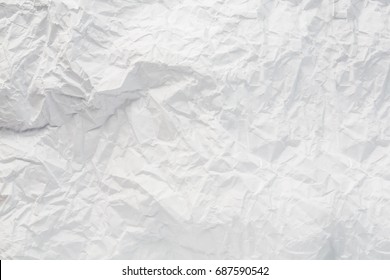 Close-up White Plain Paper Texture Background