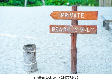 1,329 Private beach sign Images, Stock Photos & Vectors | Shutterstock