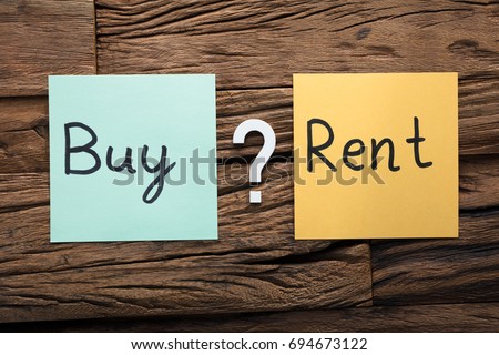 closeup words buy rent on sticky stock photo edit now 694673122 buy words