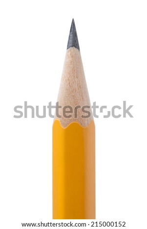 Close-up of yellow pencil