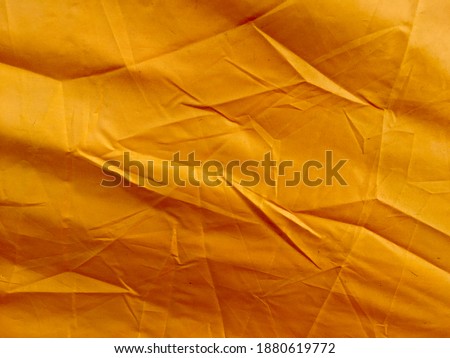 Closeup yellow tent surface for background texture 