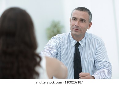 closeup.handshake Manager and client