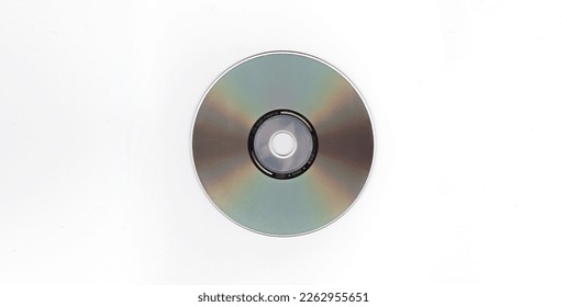 close-ups of disc, dvd and cd
