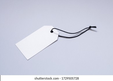 Cloth label tag blank mockup