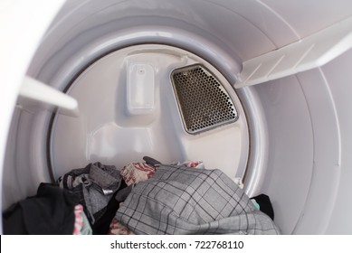 Clothes Dryer In Laundry 