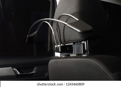 Clothes Hanger Inside The Car